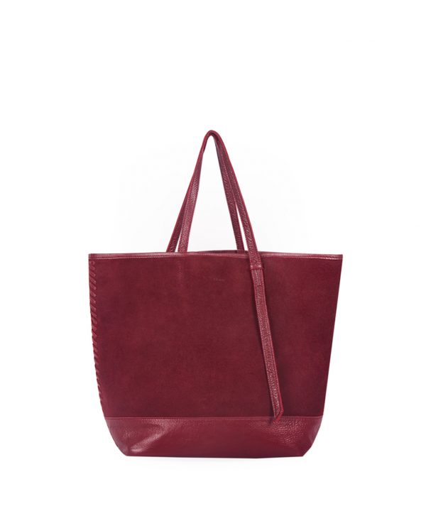 Lucette Tote – Maroon